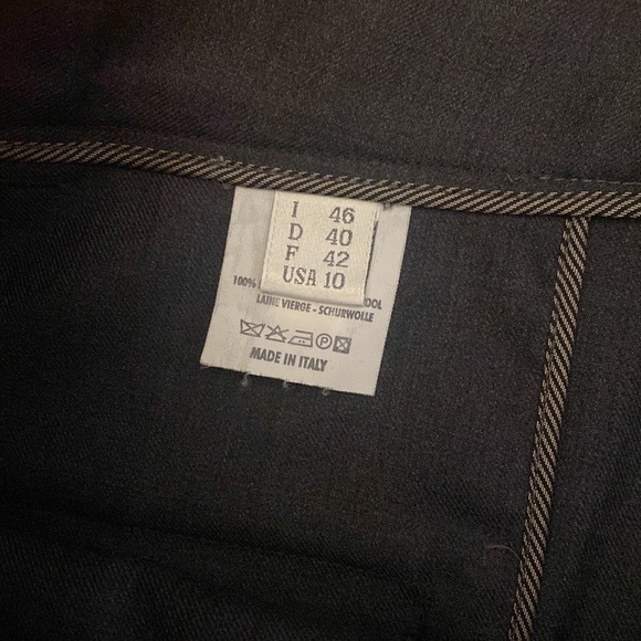 Controllo Women’s Gray Dress Pants Size 10 - Picture 3 of 8